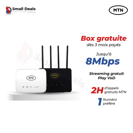 Box MTN Home NoLimit – Forfait Illimité - 8Mbps