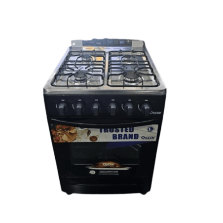 Cuisinière Oscar PowerCook 60×60 – 4 Feux + Four