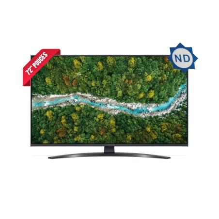 Télévision smart 72" ND LED 3840 x 2160