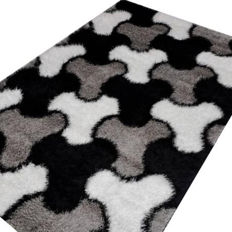 Tapis Design 0006 Black Bone 2m / 3m