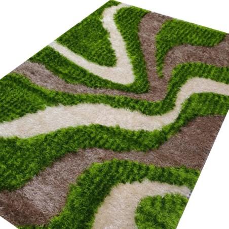 Tapis Design 0003 : Vert beige 1m20 / 1m70