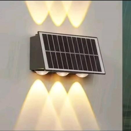 Lampe solaire extérieur 6 leds