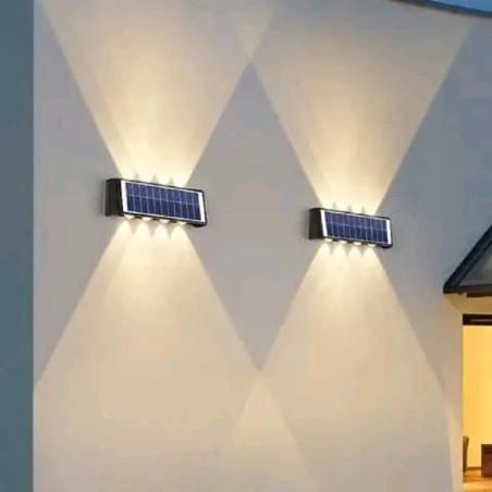 Lampe solaire extérieur 8 leds